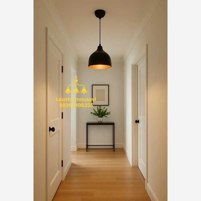 لوستر تک شعله وارداتی جنس بدنه آلومینیوم