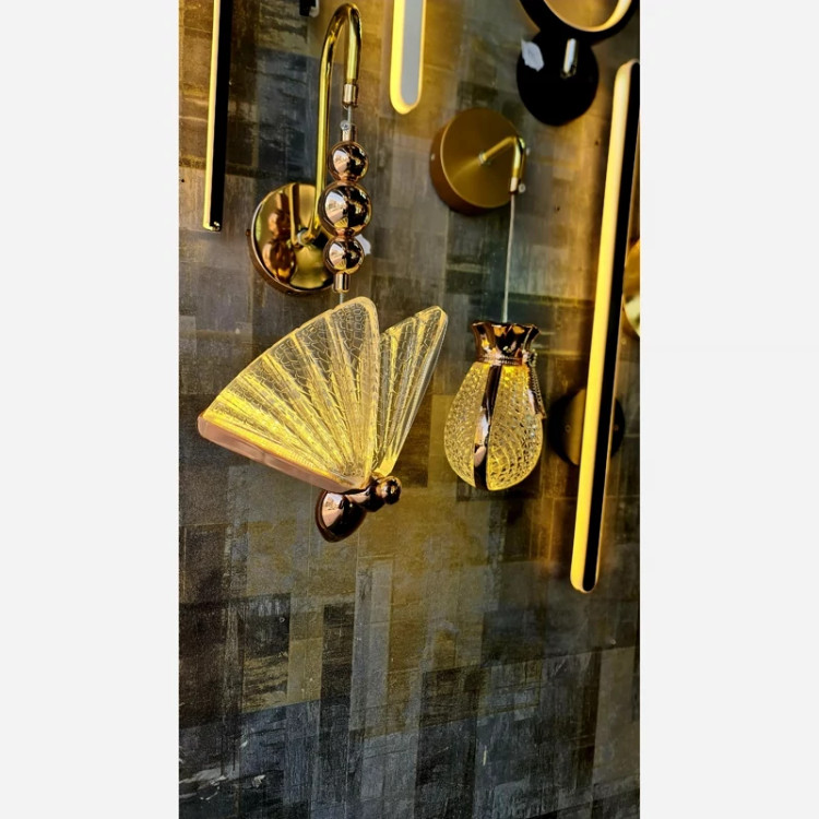 لوستر دیواری مدرن وارداتی ال ای دی