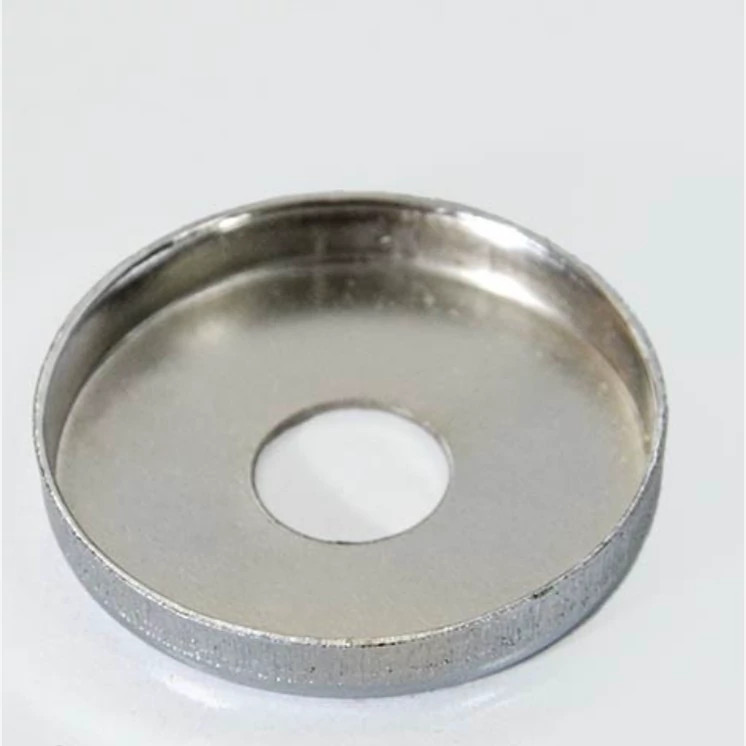 پولک تخت آبکاری نقره ای قطر 32 میلیمتر