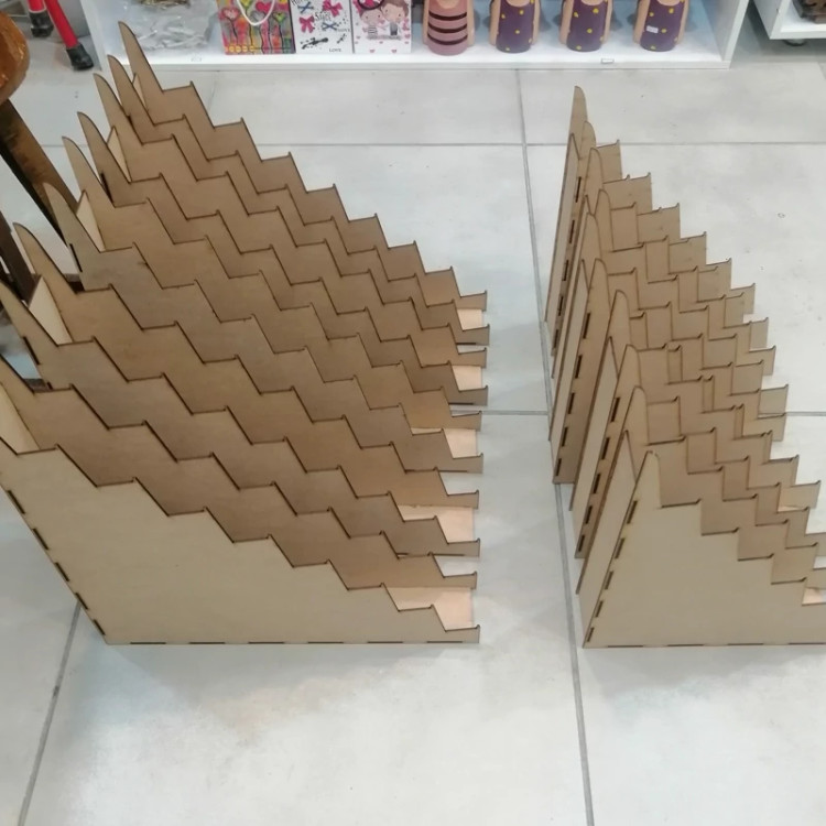 استند کیف باکس نظم دهنده کیف چوبی برای فروشگاه ها قیمت عمده