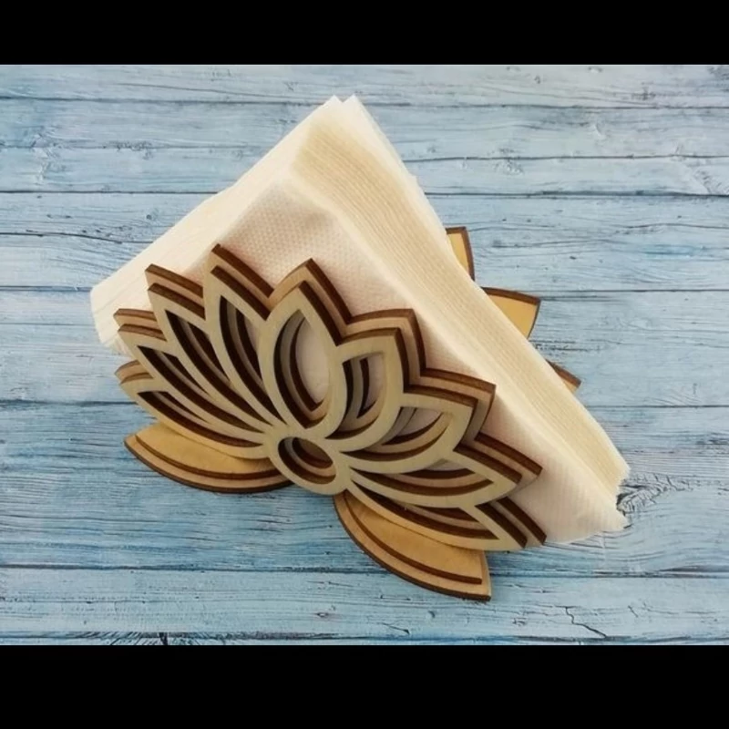 جادستمالی چوبی کوچک باکیفیت عالی دارای رنگبندی متنوع
