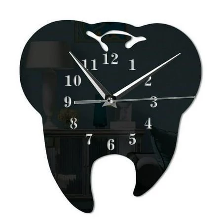 ساعت دیواری چوبی مطب دندانپزشکی کد 57 پس کرایه