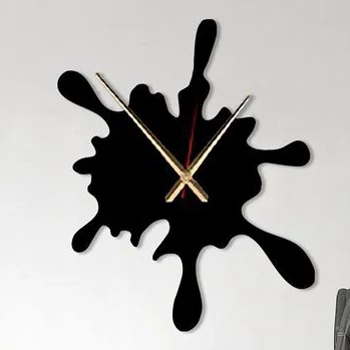 ساعت دیواری چوبی مشکی طرح رنگ کد 31 پس کرایه