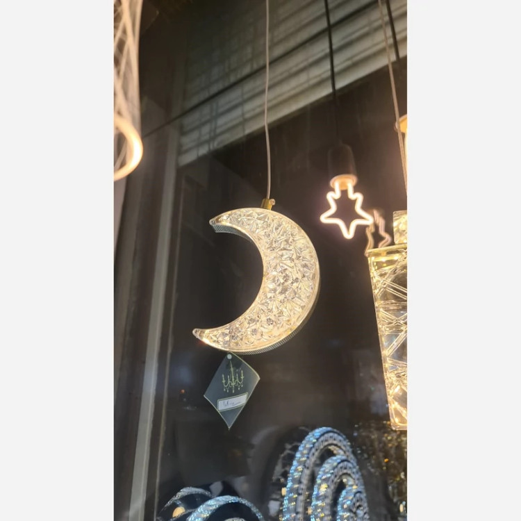 لوستر تک شعله وارداتی مدل ماه