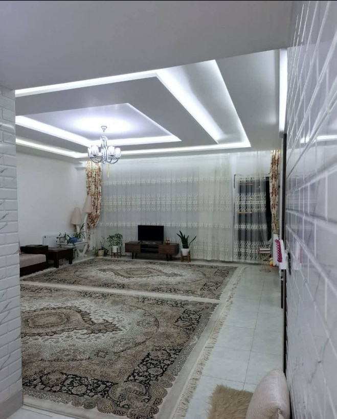 لوستر لهستانی رینگی 6 شعله کروم